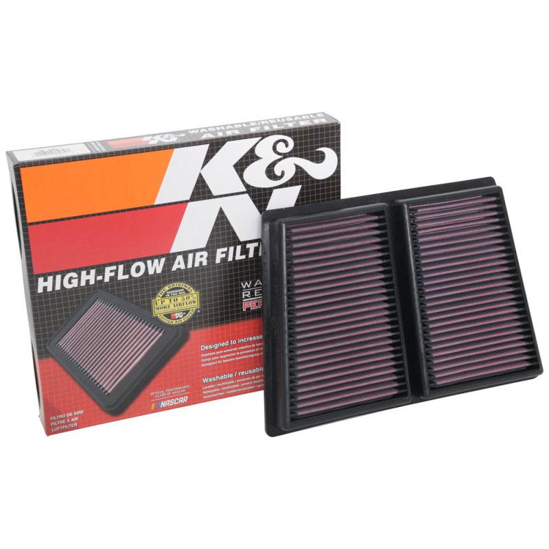 K&N 17-18 Alpha Romeo Giulia 2.9L V6 F/I Replacement Panel Air Filter