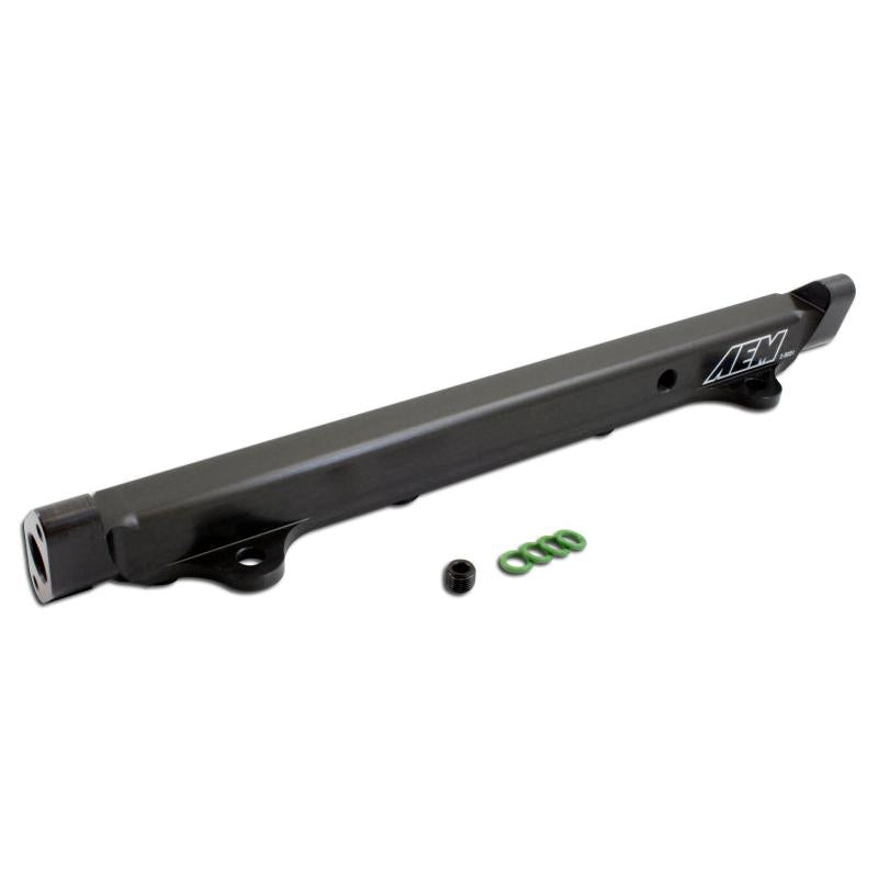 AEM 03-06 Evo 8 & 9 Black Fuel Rail - T1 Motorsports
