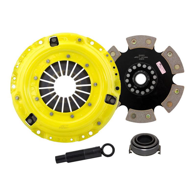 ACT 1990 Honda Prelude HD/Race Rigid 6 Pad Clutch Kit - T1 Motorsports