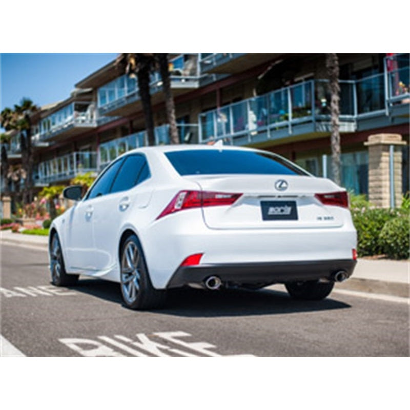 Borla 14-16 Lexus IS 250/350 2.5L/3.5L Automatic/Manual Trans RWD 4 door S-Type Axle back Exhaust - T1 Motorsports