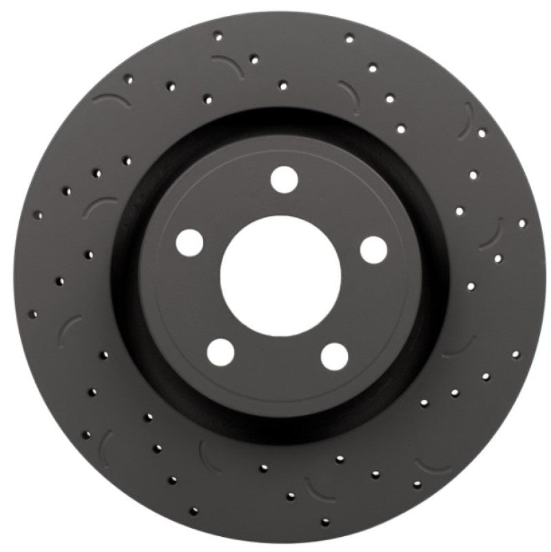 Hawk Talon 18-20 Jeep Wrangler / 2020 Gladiator Drilled And Slotted Front Brake Rotor Set - T1 Motorsports