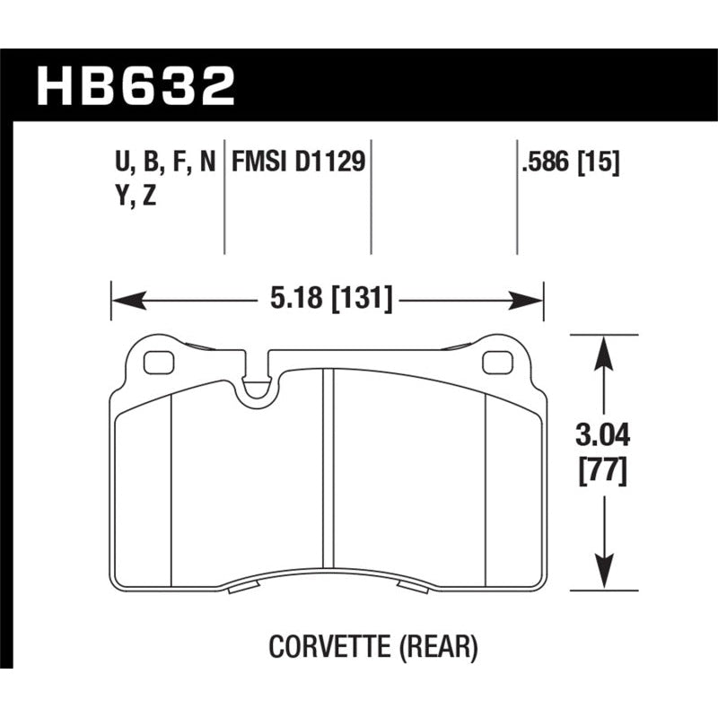Hawk 2005 Aston Martin DB9 LTS Street Front Brake Pads - T1 Motorsports