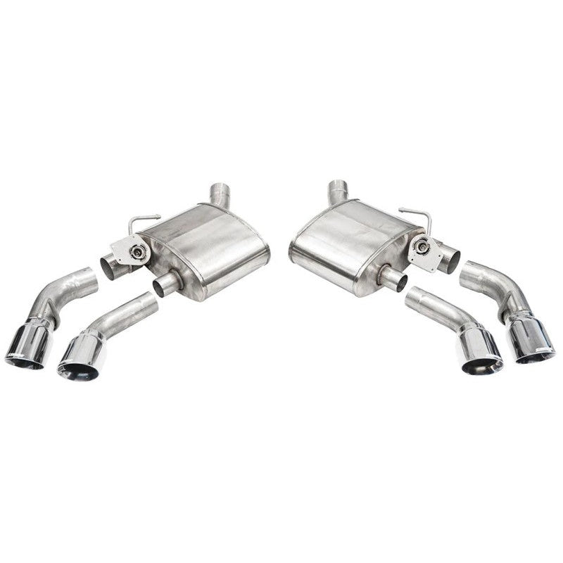 Corsa 16-20 Chevrolet Camaro SS/ZL1 6.2L V8 Polished Xtreme Axle-Back Exhaust (w/ Factory NPP Valve) - T1 Motorsports