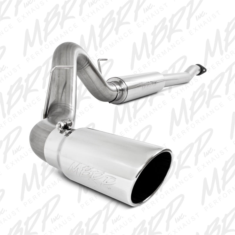 MBRP 11-13 Ford F-150 3.5L V6 EcoBoost 4in Cat Back Single Side T409 Exhaust System - T1 Motorsports