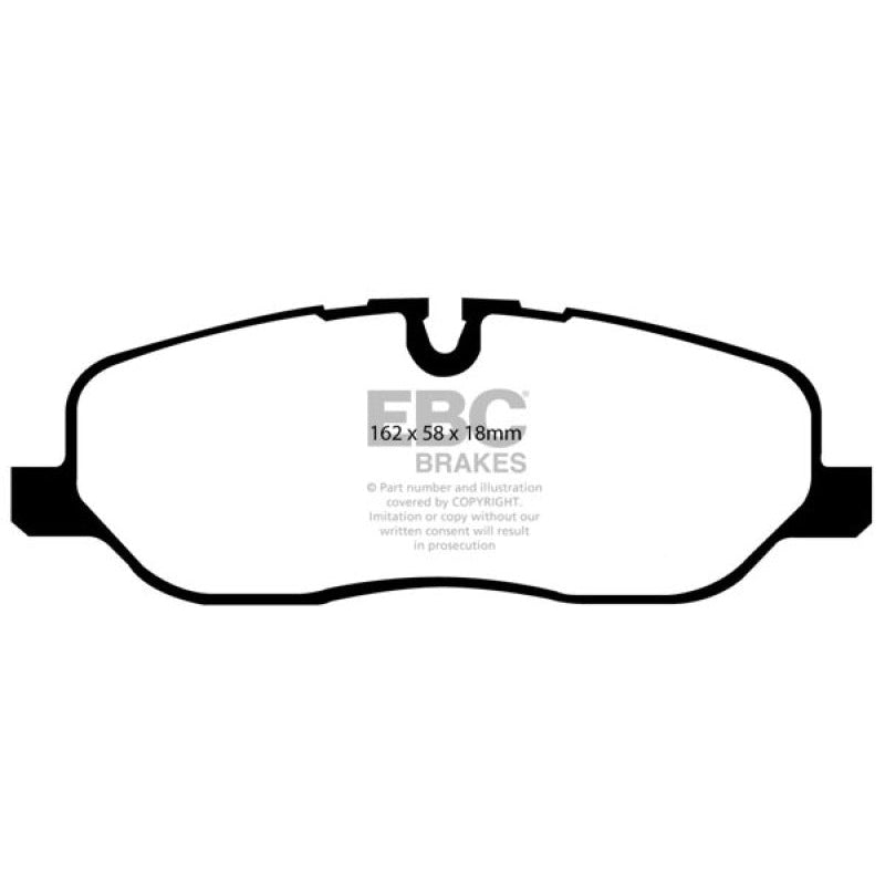 EBC 05-10 Land Rover LR3 4.4 Extra Duty Front Brake Pads