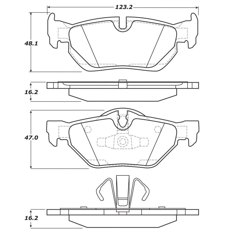 StopTech Performance Brake Pads