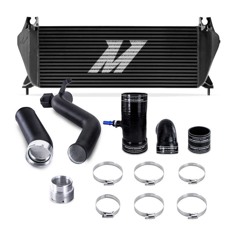 Mishimoto 19+ Ford Ranger 2.3L EcoBoost Intercooler Kit - Black + MWBK Pipes - T1 Motorsports