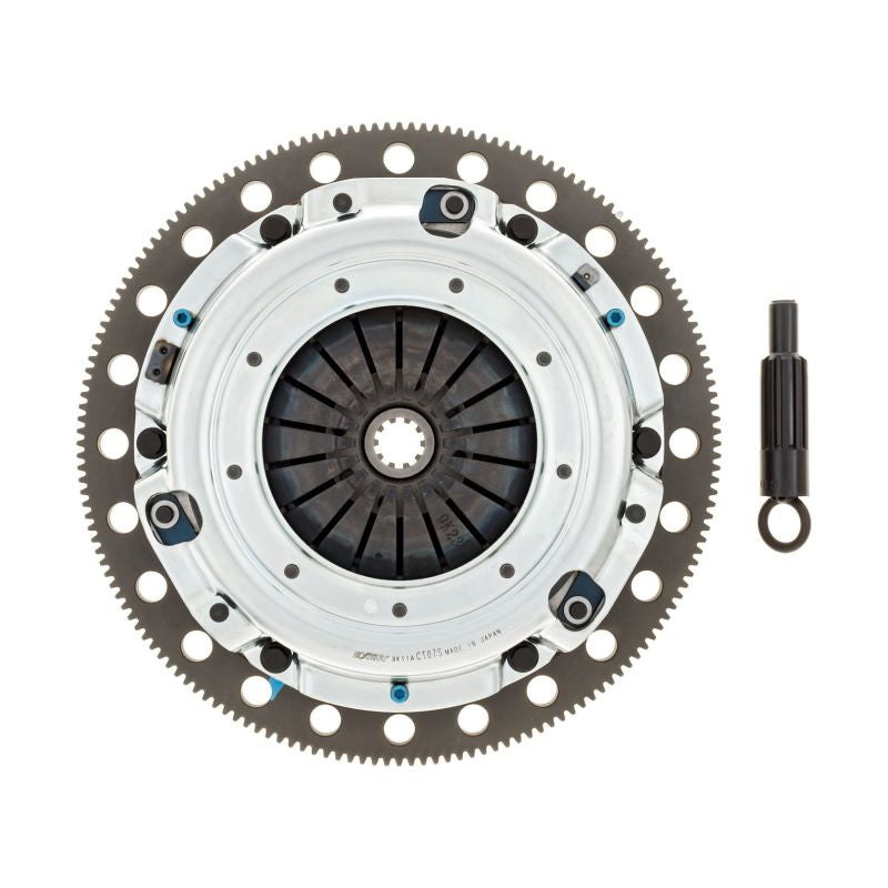 Exedy 1996-10 Mustang 4.6L Organic 10 Teeth 6 Bolt Twin Disc Clutch - T1 Motorsports