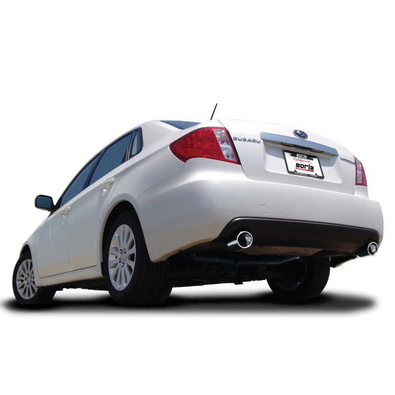 Borla 08-10 Subaru Impreza 2.5i Sedan 4DR SS Catback Exhaust - T1 Motorsports