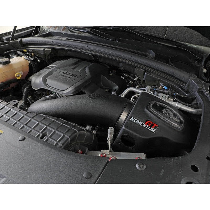 aFe Momentum GT Cold Air Intake System w/Pro Dry S Filter - 22-23 Jeep Grand Cherokee
