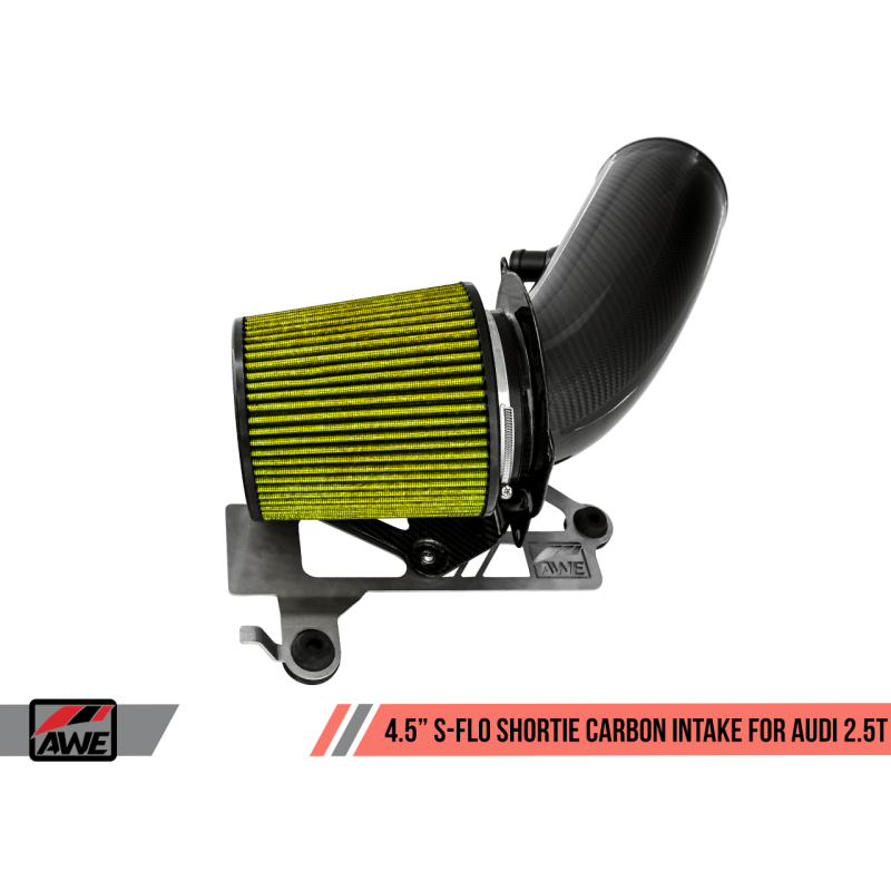 AWE Tuning Audi RS3 / TT RS S-FLO Shortie Carbon Fiber Intake