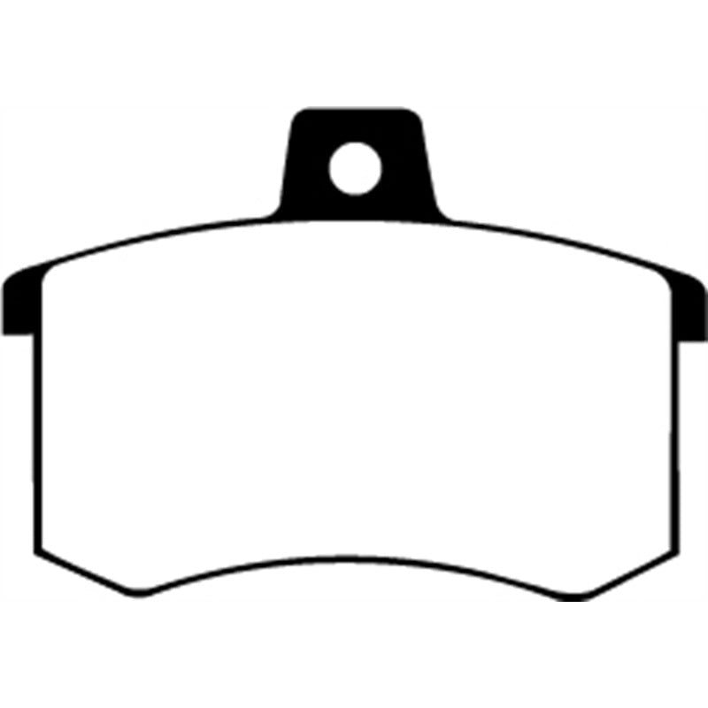 EBC Redstuff Brake Pads -  91-95 Alfa Romeo 164 2.0 Turbo - Rear Brake Pads