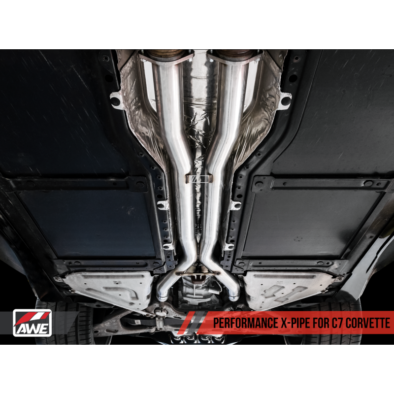 AWE Tuning 14-19 Chevy Corvette C7 Z06/ZR1 Touring Edition Axle-Back Exhaust w/Black Tips