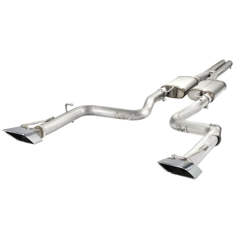 aFe MACHForce XP Exhausts Cat-Back SS-409 EXH CB Dodge Challenger SRT-8 08-12 V8-6.1/6.4L