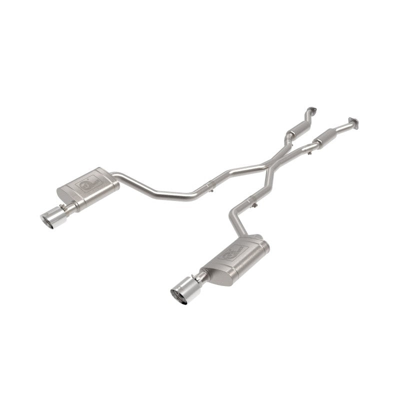 aFe MACH Force-Xp 304 SS Cat-Back Exhaust System w/ Polished Tip - 11-22 Dodge Durango
