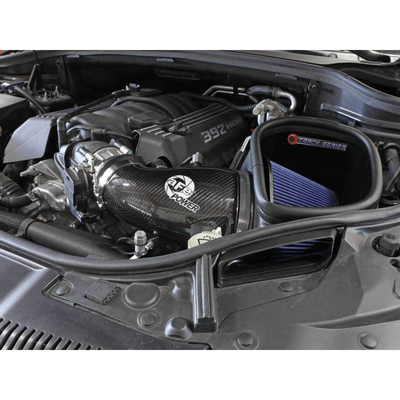 aFe Track Series Carbon Fiber Cold Air Intake System w/Pro 5R Filter - 12-21 Jeep Grand Cherokee
