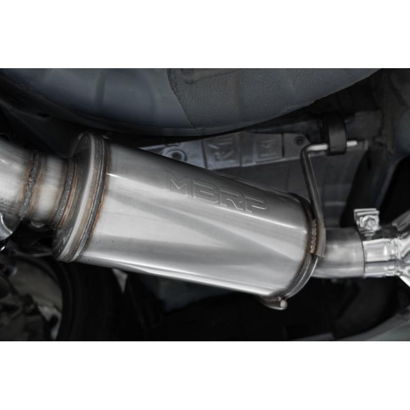 MBRP 2022+ Subaru WRX 3in Cat-Back Dual Split Rear Quad Tips Street Profile Exhaust - T1 Motorsports