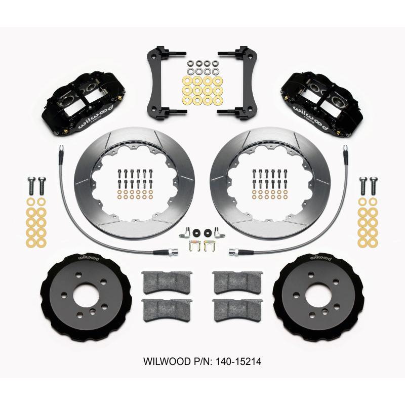Wilwood Narrow Superlite 6R Front Hat Kit 12.88in 2014-2015 Mini Cooper w/Lines - T1 Motorsports