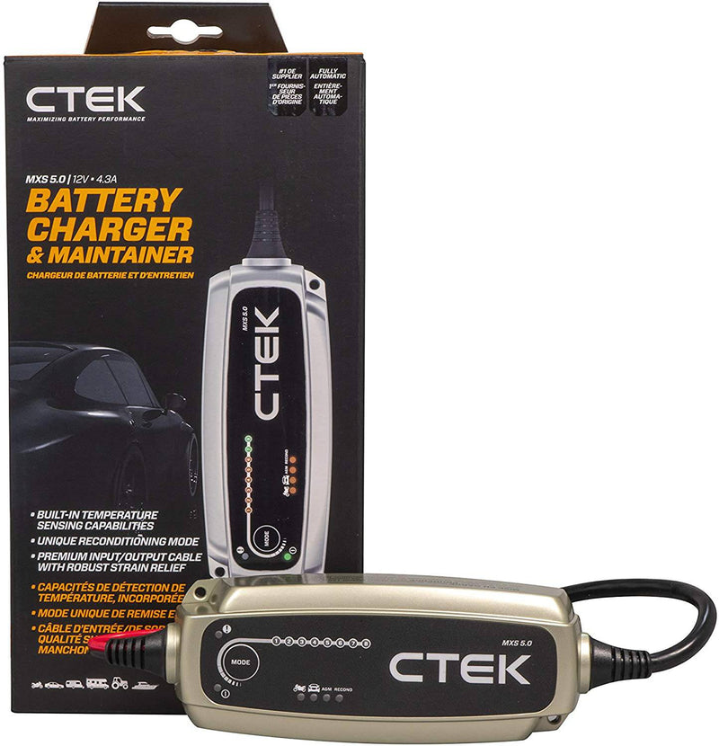 CTEK 40-206 MXS 5.0-12 Volt Battery Charger - T1 Motorsports