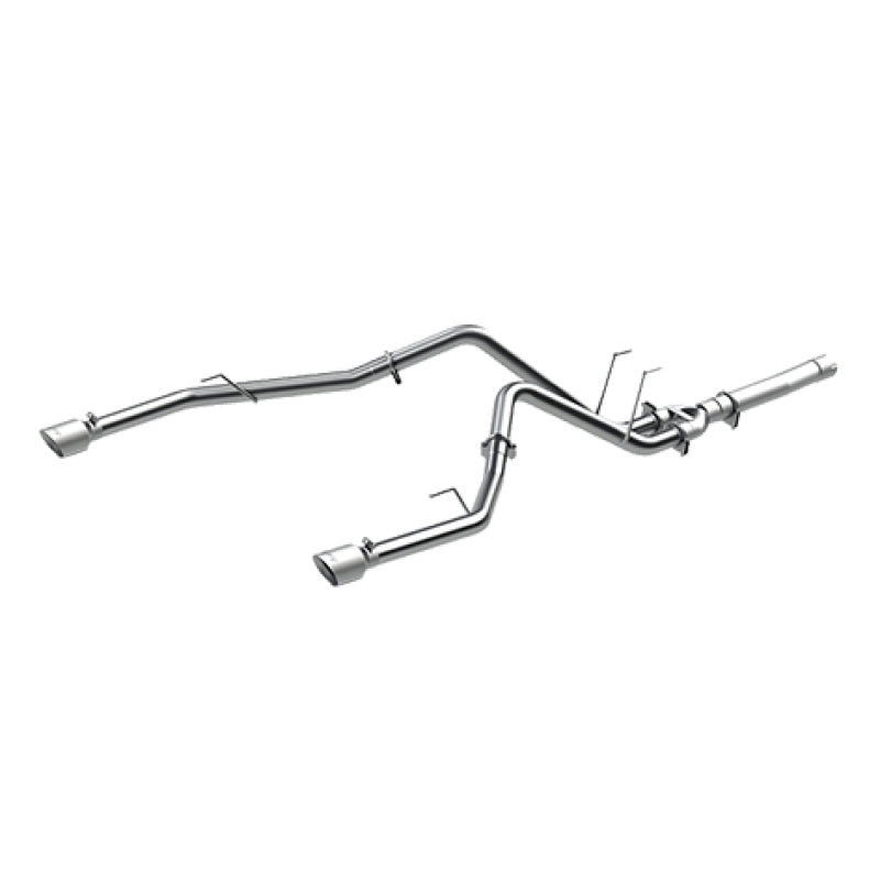 MBRP 2014 Dodge Ram 1500 3.0L EcoDiesel 2.5in Filter Back Exhaust Dual Split Rear Exit Alum - T1 Motorsports
