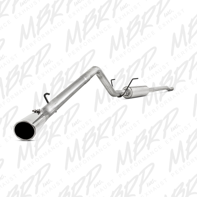 MBRP 06-08 Ram Hemi 1500 Mega Cab 5.7L / 03-13 Ram Hemi 2500/3500 5.7L Alum 3in Cat Back Single Side - T1 Motorsports