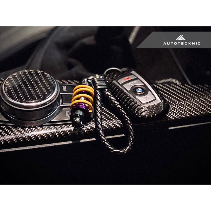 AutoTecknic Carbon i-Drive Touch Controller Cover - BMW F-Chassis & G-Chassis - T1 Motorsports