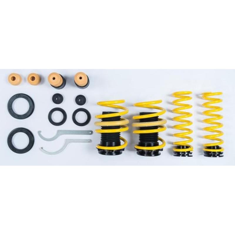 ST Adjustable Lowering Springs 14-18 BMW X5 (F15) xDrive w/ Electronic Dampers & Rear Air Suspension - T1 Motorsports