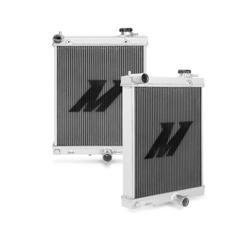 Mishimoto 03-07 Mitsubishi Lancer Evo 7/8/9 Half-Size Performance Aluminum Radiator - T1 Motorsports