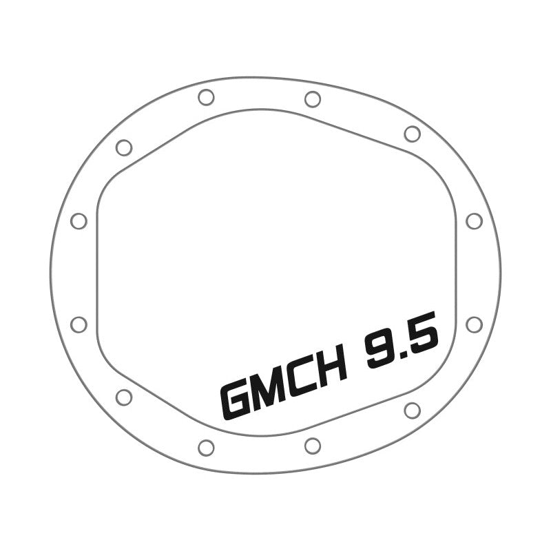 aFe Pro Series GMCH 9.5 Rear Diff Cover Black w/ Machined Fins 19-20 GM Silverado/Sierra 1500