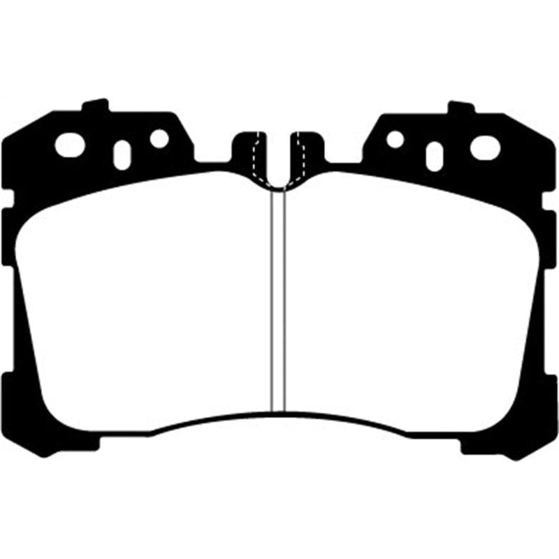 EBC Redstuff Brake Pads -  07+ Lexus LS460 4.6 - Front Brake Pads