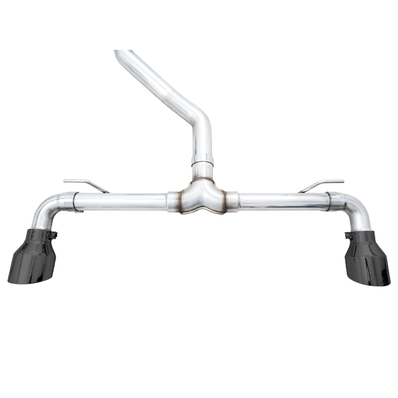 AWE 2022+ Volkswagen GTI MK8 Track Edition Exhaust - Diamond Black Tips