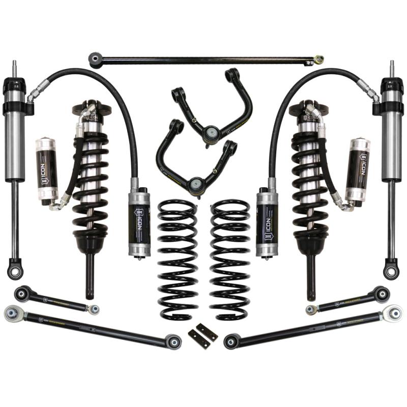 ICON 03-09 Toyota 4Runner/FJ 0-3.5in Stage 7 Suspension System w/Tubular Uca - T1 Motorsports