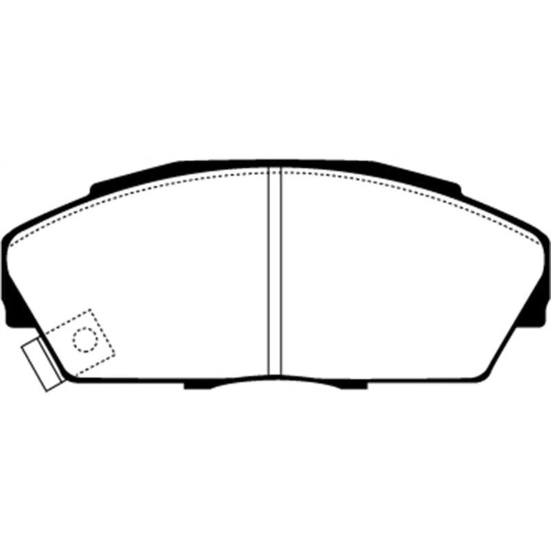 EBC Redstuff Brake Pads -  92-94 Acura Integra 1.7 Vtec - Front Brake Pads