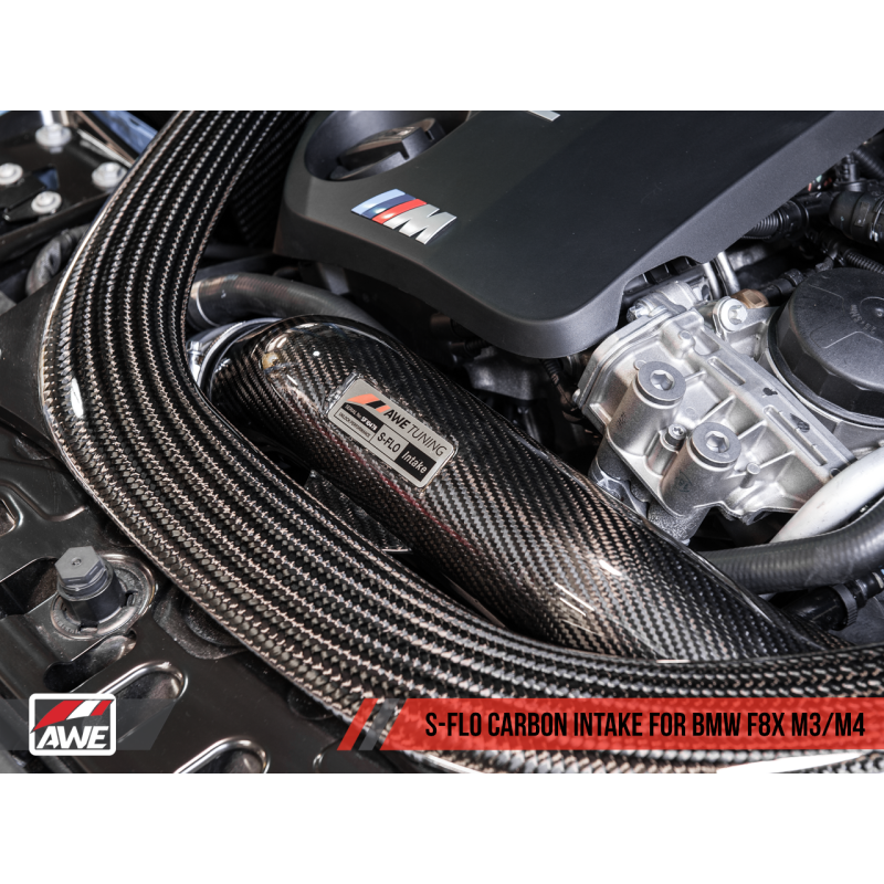 AWE Tuning BMW F8x M3/M4 S-FLO Carbon Intake