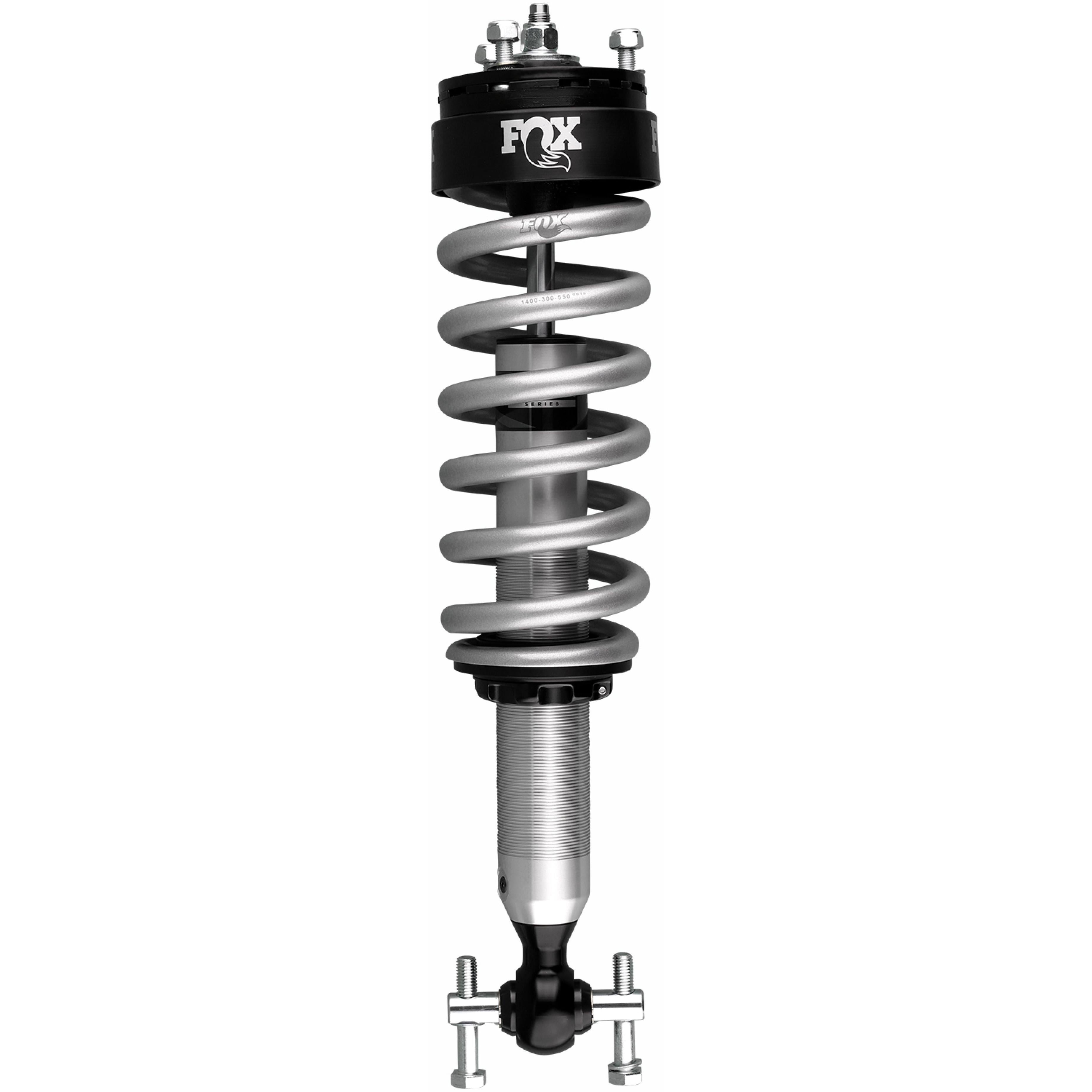Fox 14+ Ford F-150 4WD 2.0 Performance Series 4.9in. IFP Coilover Shock / 0-2in. Lift - Black/Zinc - T1 Motorsports