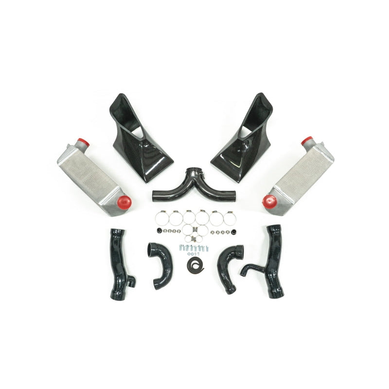 AMS Performance Porsche 997.1TT Alpha Intercooler System (For Stock Framed Turbos) - T1 Motorsports