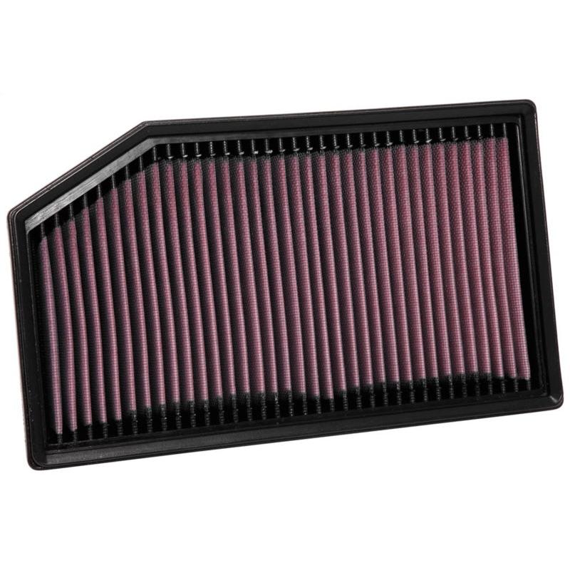 K&N 2018 Jeep Wrangler JL 2.0L/3.6L F/I Drop In Air Filter