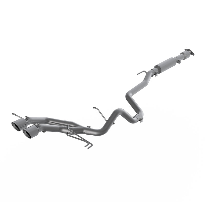 MBRP 13-18 Hyundai Veloster Turbo 4.0in OD Tips Dual Outlet 2-1/2in AL Cat Back - T1 Motorsports
