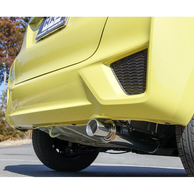 ホンダ　フィットハイブリッドGP5用　HKS Silent Hi-Power HKS Silent Hi-Power Exhaust System - Honda Fit (Non Sport)