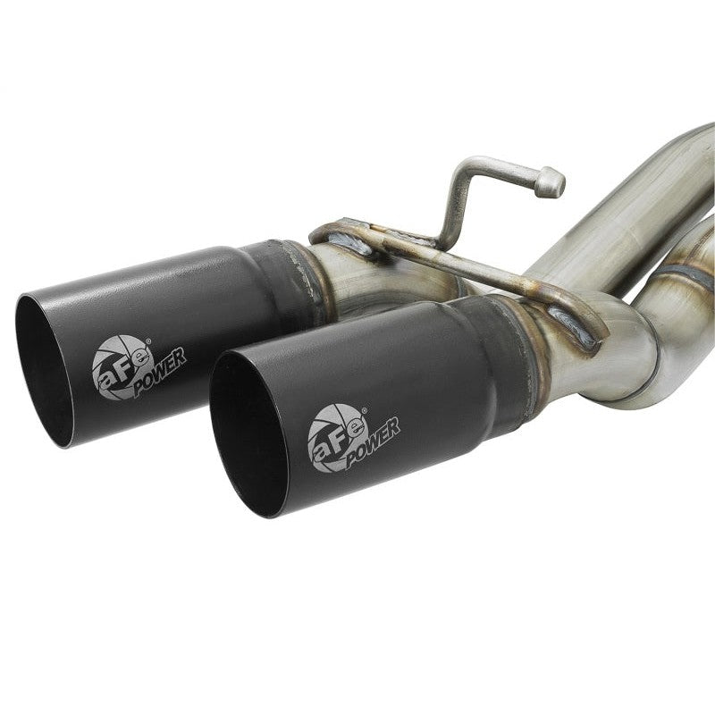aFe Rebel Exhausts Cat-Back SS 16 Toyota Tacoma V6-3.5L w/ Black Tips - T1 Motorsports