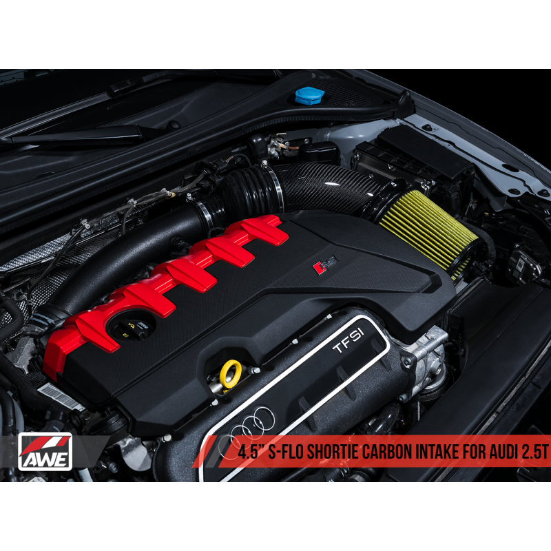 AWE Tuning Audi RS3 / TT RS S-FLO Shortie Carbon Fiber Intake