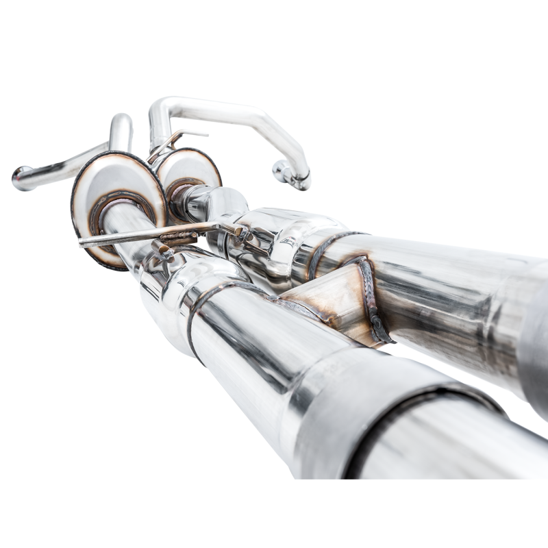 AWE Tuning 2021 RAM 1500 TRX 0FG Cat-Back Exhaust - Chrome Silver Tips