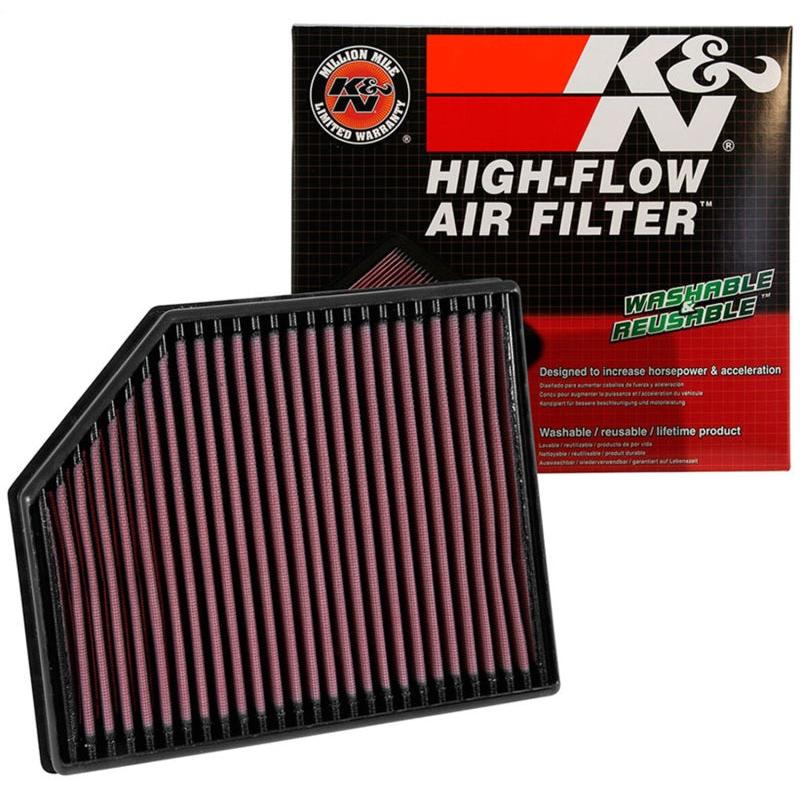 K&N 16-17 Volvo V90 II L4-2.0L DSL Drop In Replacement Air Filter