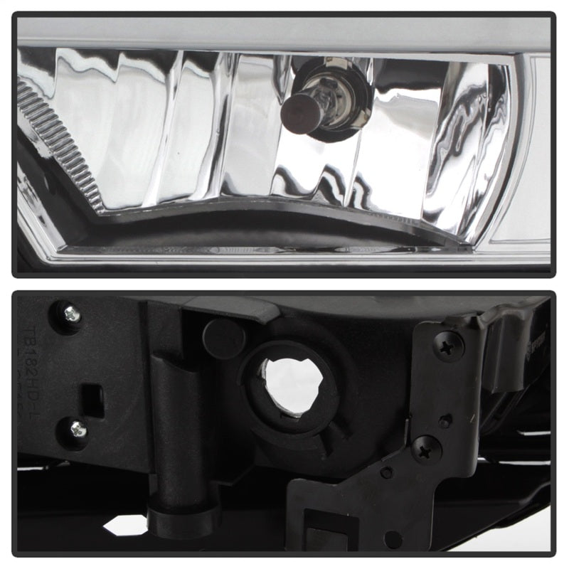 Spyder Honda CRV 2015-2016 OEM Fog Lights W/Switch and Cover Clear