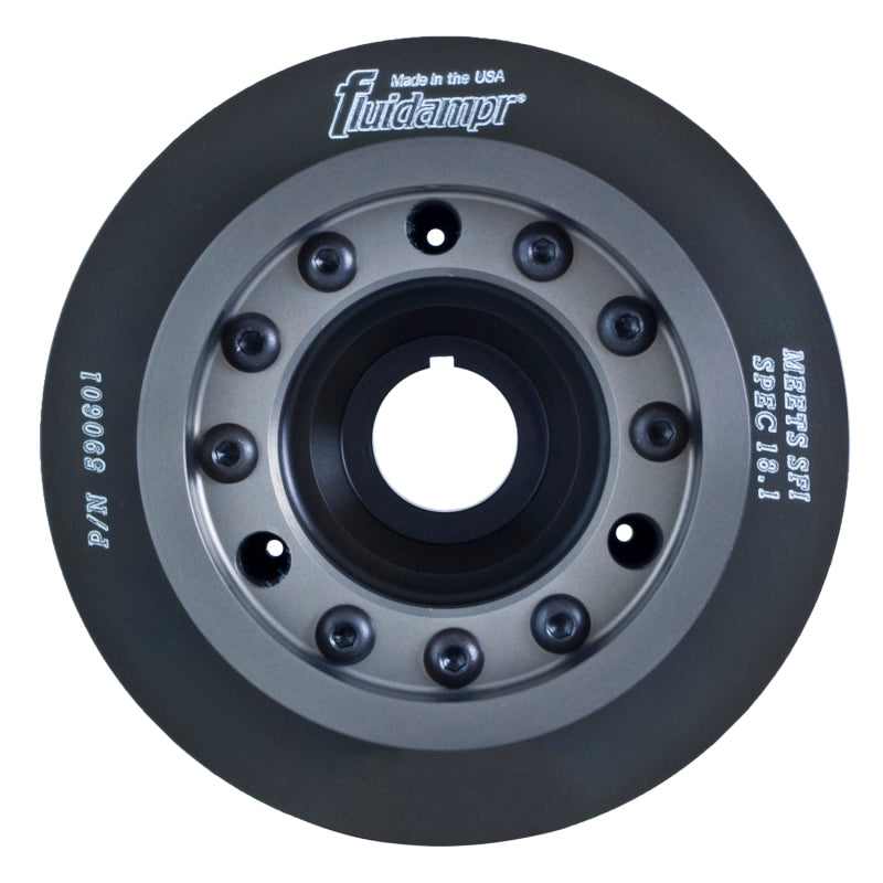 Fluidampr Honda All B Series PS Air / Alt Pulley Steel Internally Balanced Damper - T1 Motorsports