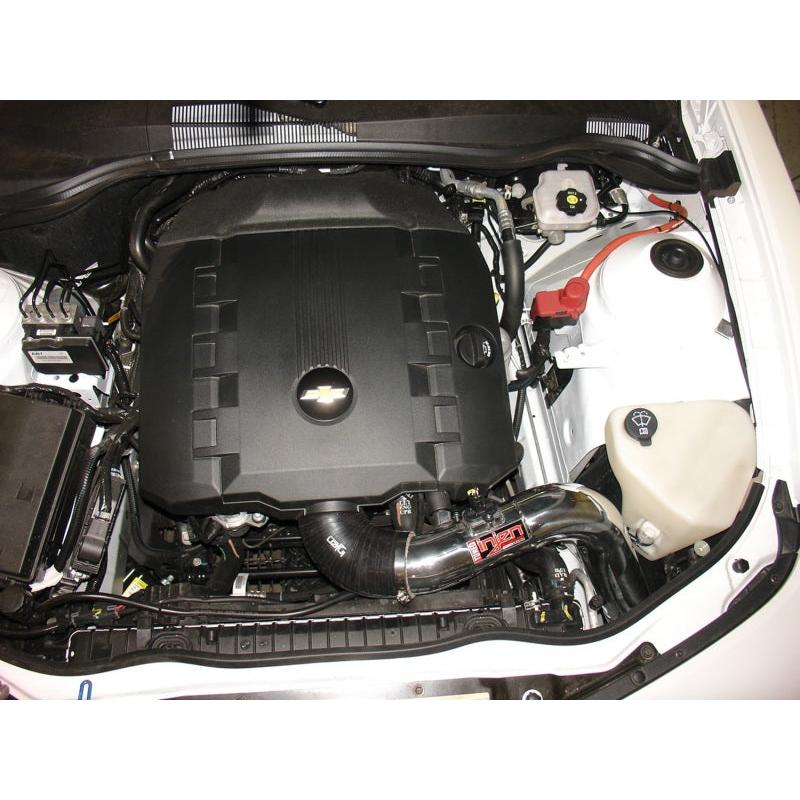 Injen 12-14 Chev Camaro SRI 3.6L V6 Wrinkle Black Short Ram Pwr-Flow Intake Sys w/MR Tech&Air Fusion - T1 Motorsports