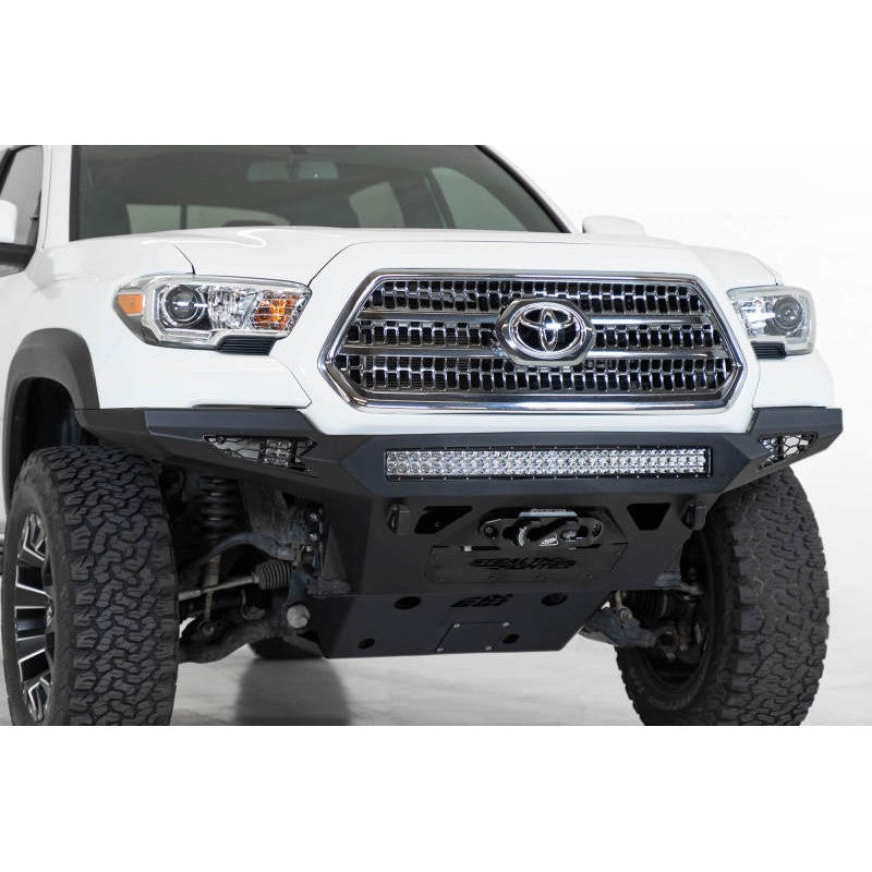 Addictive Desert Designs 16-19 Toyota Tacoma Stealth Fighther Front Bumper w/ Winch Mount