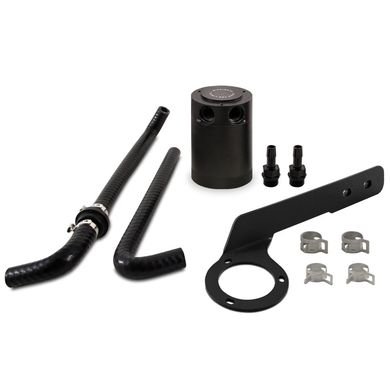 Mishimoto 2018+ Honda Accord 2.0T Baffled Oil Catch Can PCV Side - Black - T1 Motorsports
