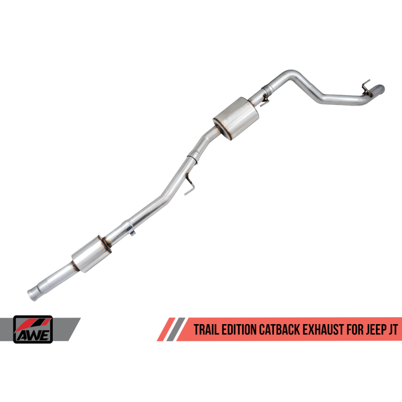 AWE Tuning 20-21 Jeep Gladiator JT 3.6L Trail Edition Cat-Back Exhaust