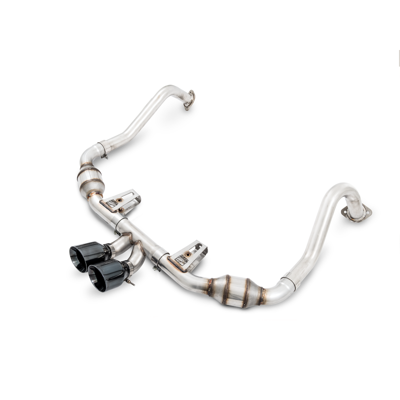 AWE Tuning Porsche 718 Boxster / Cayman Touring Edition Exhaust - Diamond Black Tips - T1 Motorsports